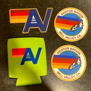 Aviator Nation Sticker bundle Mill Valley CA